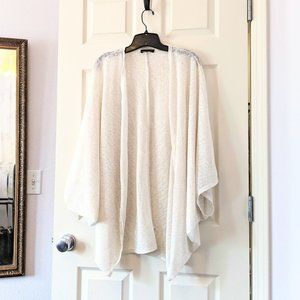 Ivory gauze cardigan/overpiece